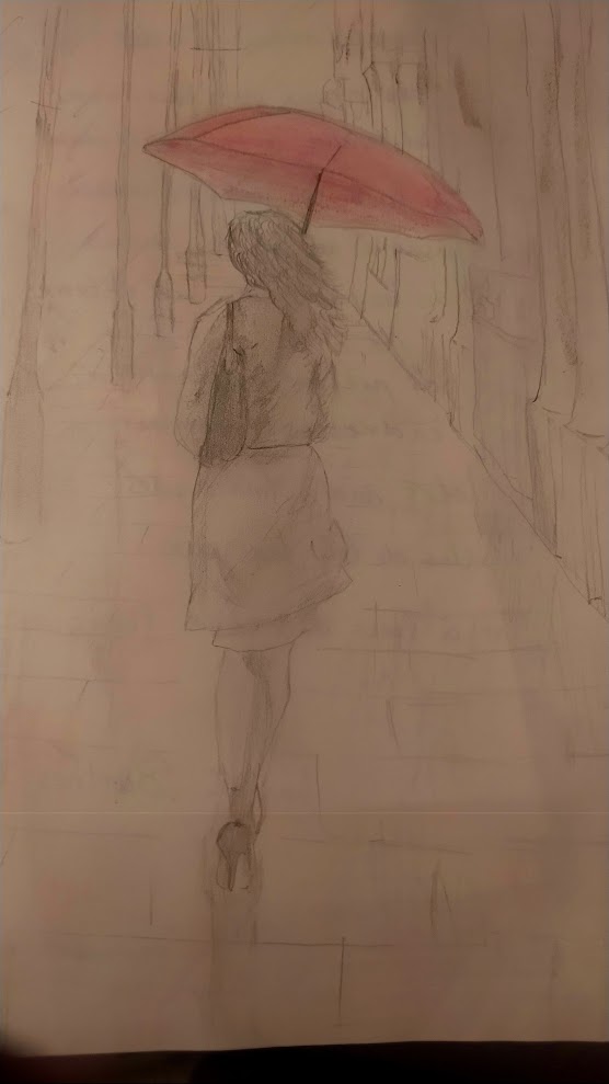 Character sketch — pencil — 20 min